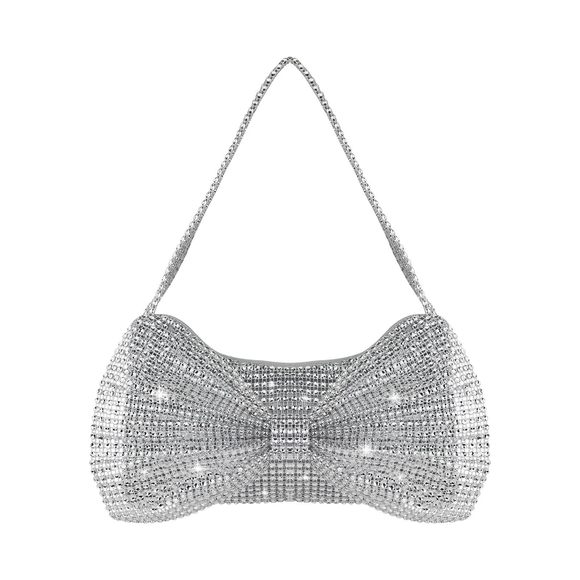 Evening Clutch Purse, Sparkly Rhinestone Clutch Purse, Elegant xD - Picture 1 of 6